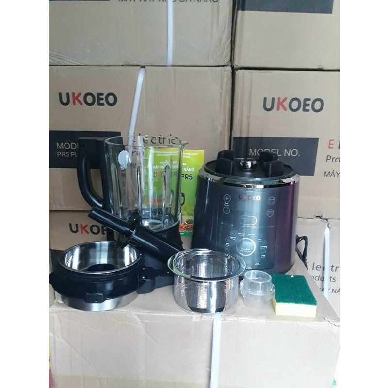 Máy làm sữa hạt ukoeo pr5 plus bản mới nhất có tiếng việt