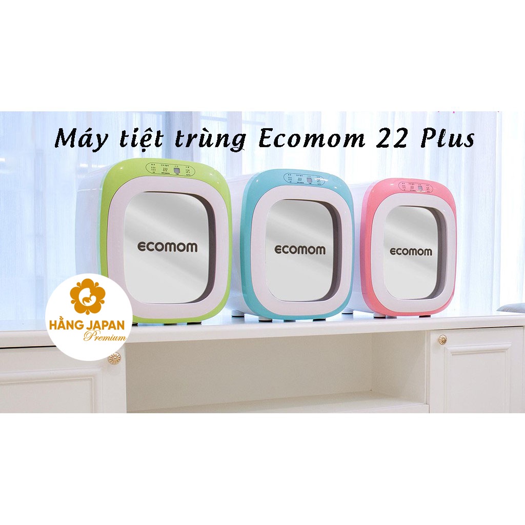 Máy tiệt trùng sấy khô bình sữa UV Ecomom diệt khuẩn tối ưu - Bảo hành chính hãng 3 năm