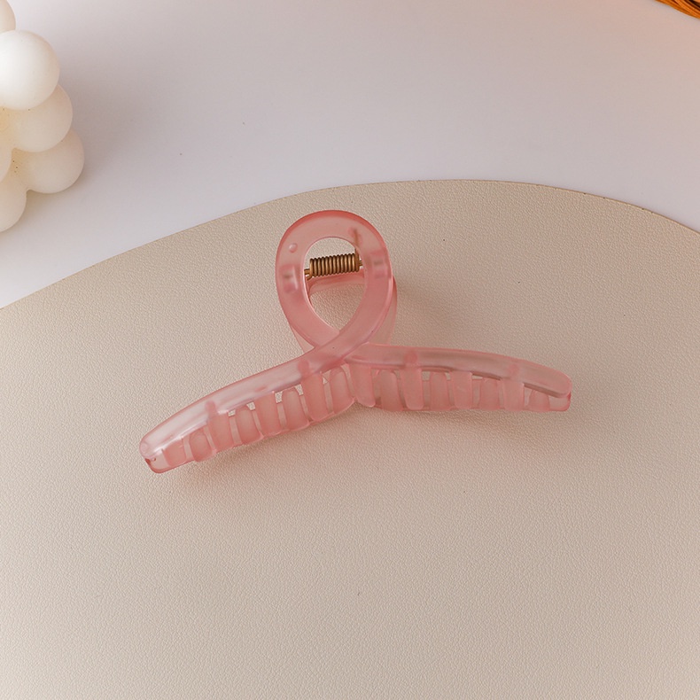 (0393) Cặp Tóc Nhựa Pastel Nhiều Màu Xinh Xắn Phong Cách Hàn Quốc