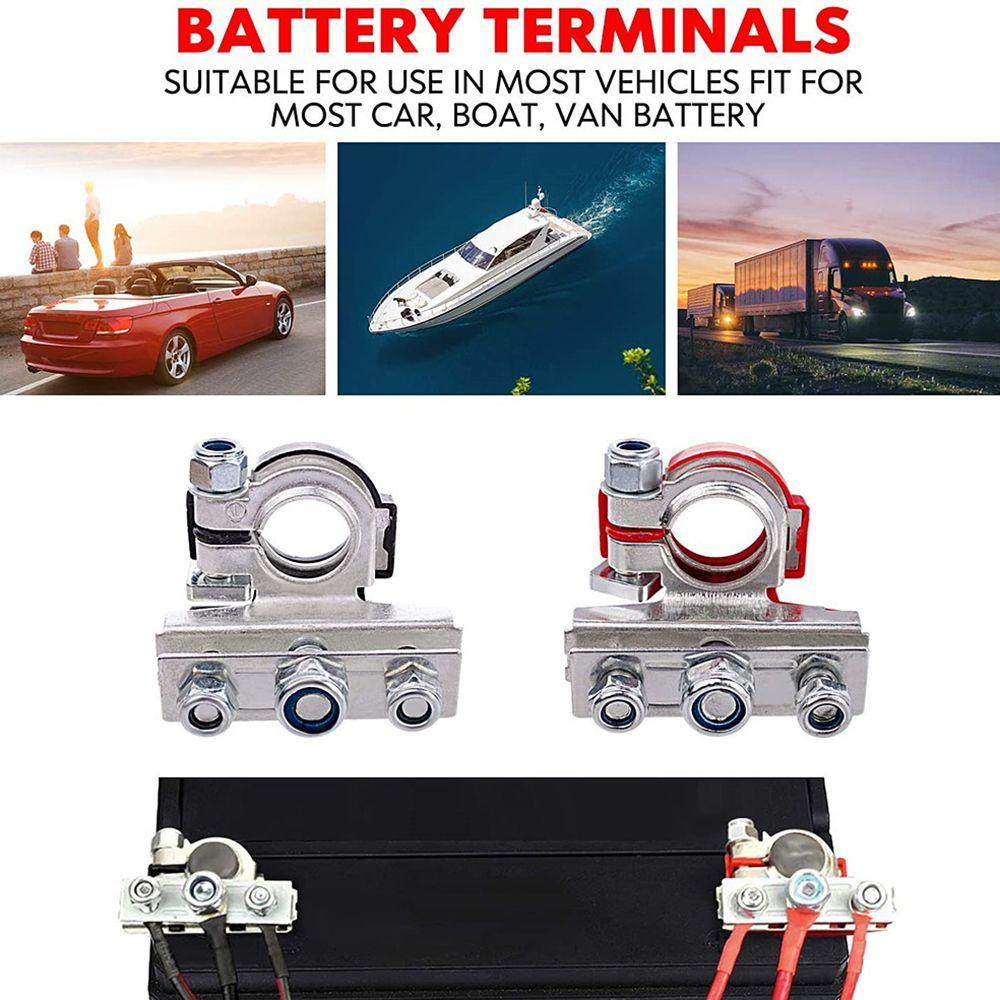 Phụ Kiện Kẹp Đầu Cuối Bình Ắc Quy Xe Hơi 12V Tiện Dụng