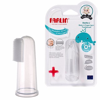 Bàn Chải Xỏ Ngón Đánh Răng Farlin BF.117 100% Silicon ( Cho trẻ từ 0 tháng )
