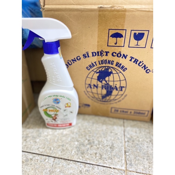 Chai diệt côn trùng muỗi, gián, kiến, ruồi An phát 350ml