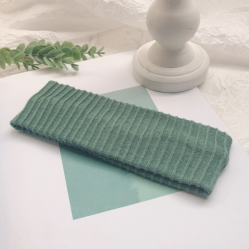 Băng Đô Len Co Giãn Phong Cách Hàn Quốc