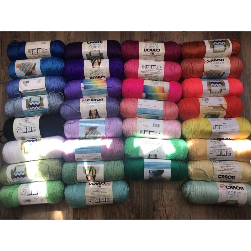 Caron Simply soft- bảng màu 1