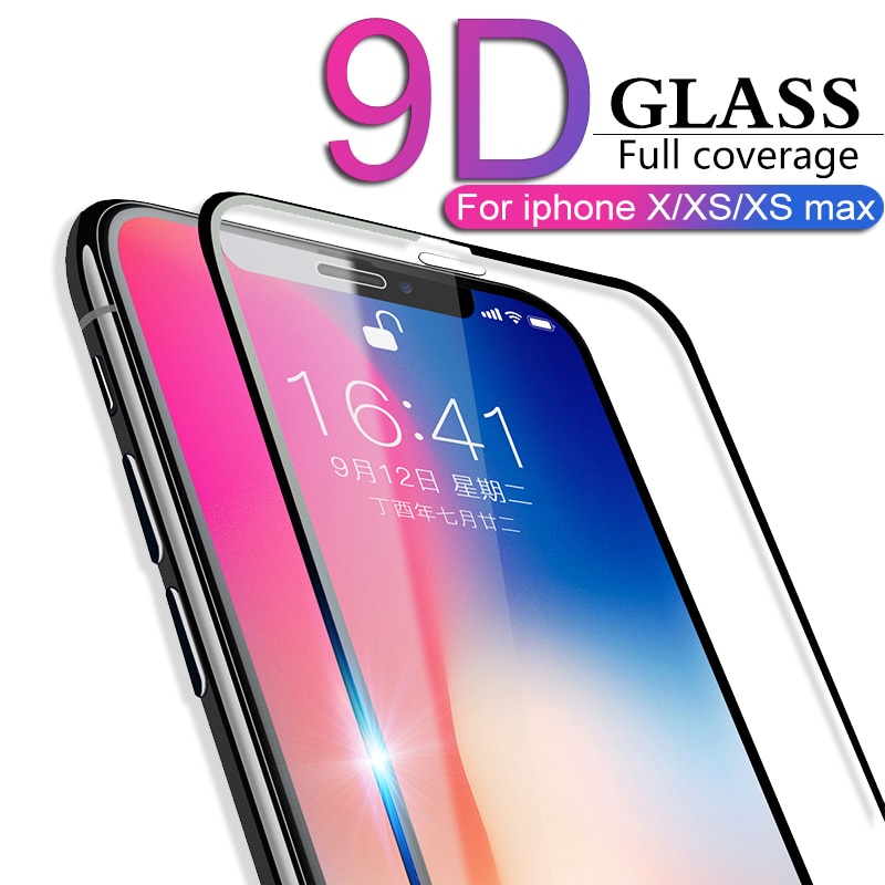 Kính cường lực 9d bảo vệ màn hình điện thoại iPhone 13 12 11 pro X XS max XR 7 8 6 6s Plus
