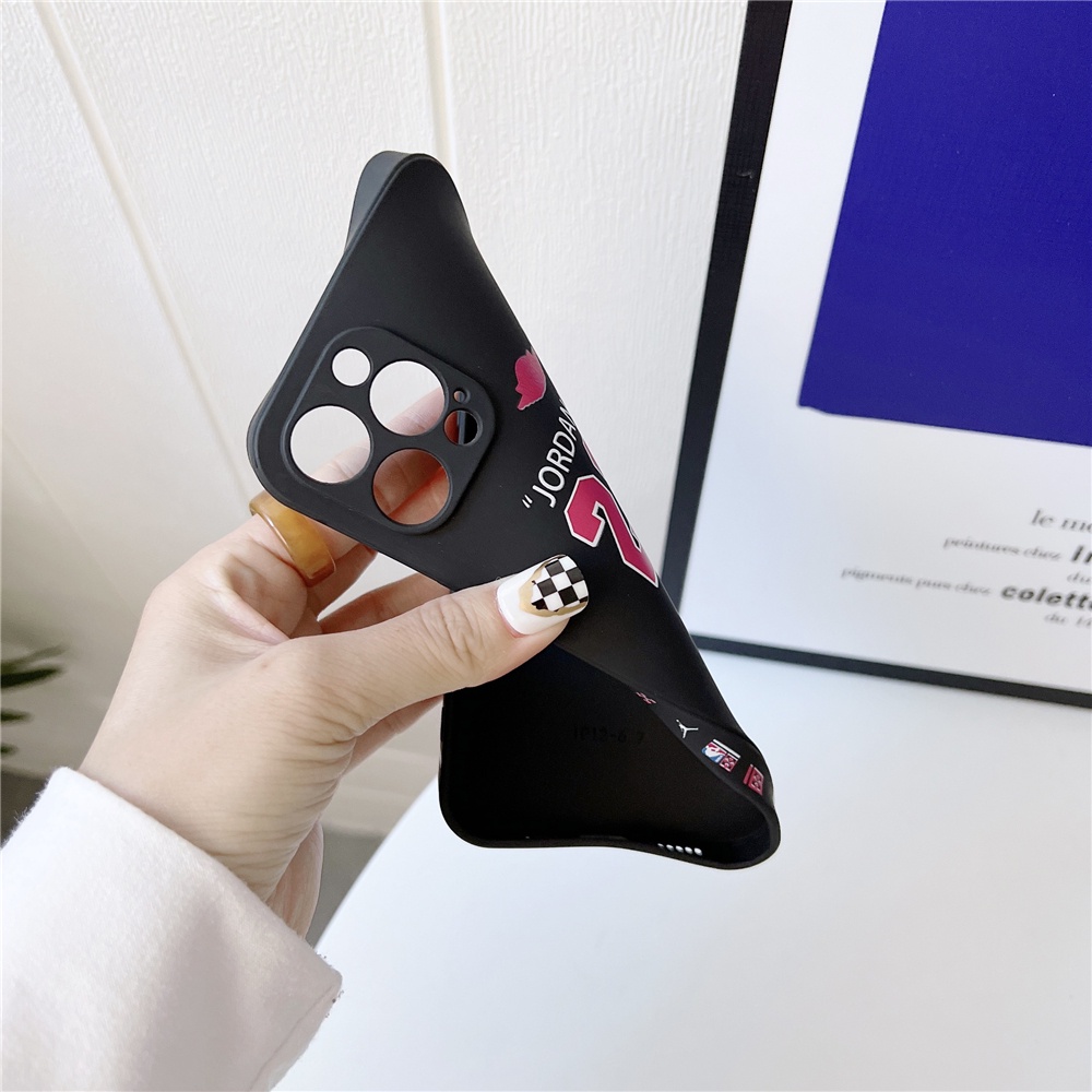 Ốp lưng iPhone Điện Thoại Mềm Chống Sốc In Logo Cho IPhone 13 pro MAX 12 11 pro MAX 6s plus 7 plus 8 X XS XR XS MAX