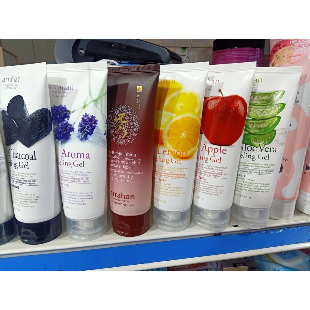 Gel tẩy tế bào chết Arahan trái cây