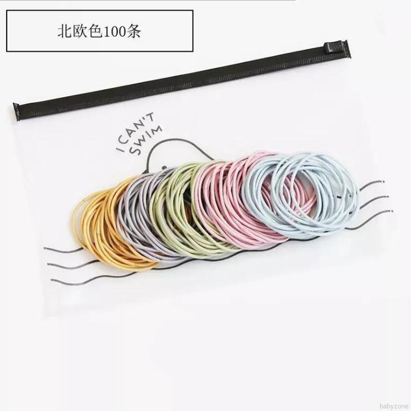 Dây cột tóc cao su xinh xắn tùy chọn kiểu dáng dành cho nữ