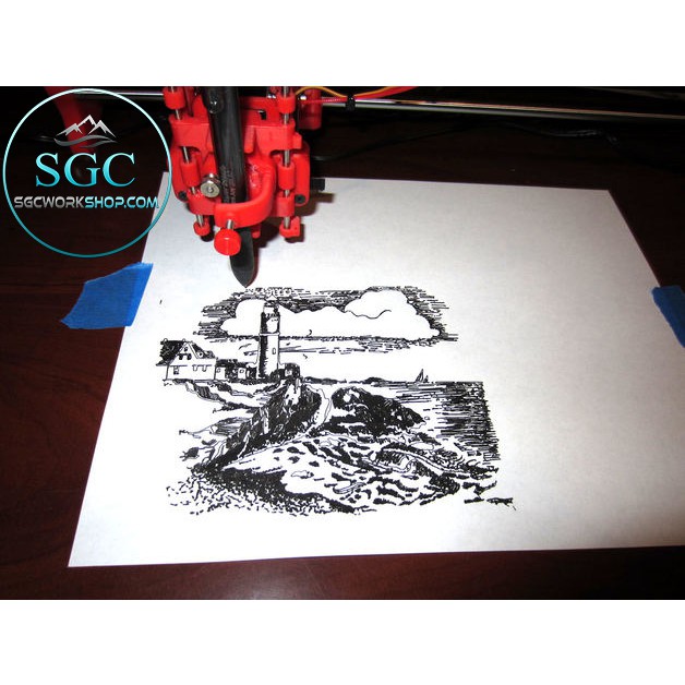 Máy vẽ hình viết chữ