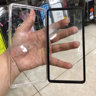 Ốp Samsung Note7/NoteFe viềng dẻo lưng trong