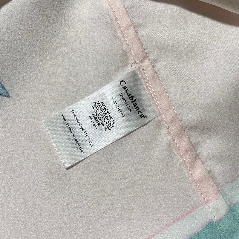 Áo sơ mi Casablanca lucid dreams print shirt ss21