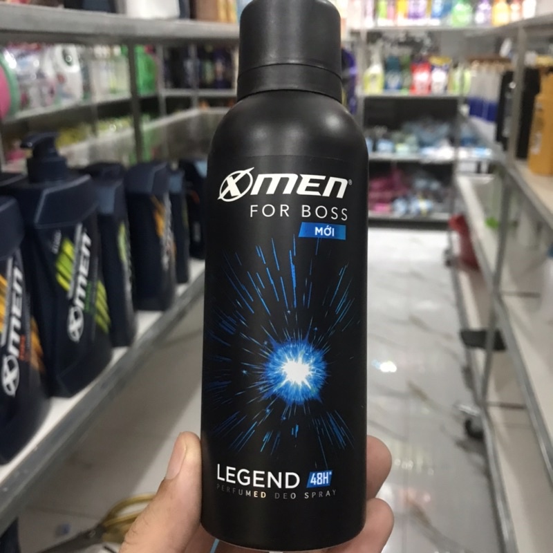 Chai Xịt Khử Mùi Xmen For Boss Legend 150ml