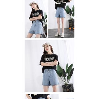 Quần Short Ống Rộng Lưng Thun Cho Nữ
