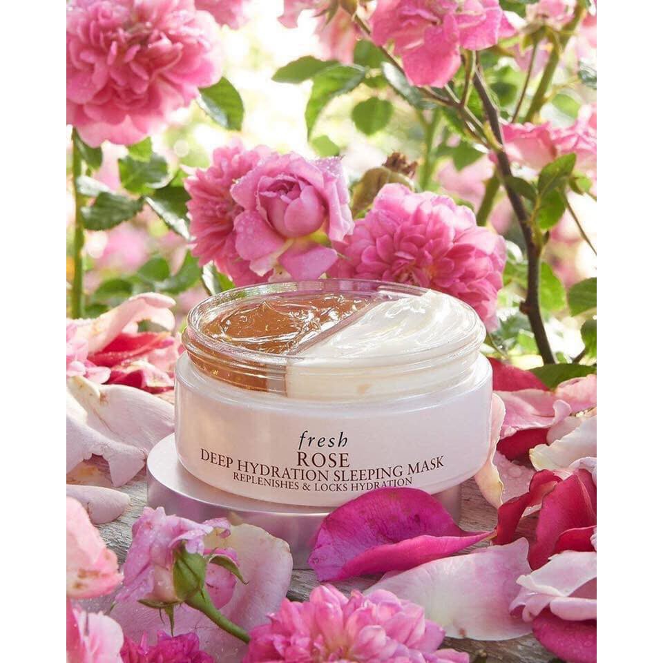 MẶT NẠ NGỦ 2 NGĂN CĂNG MỊN DA FRESH ROSE DEEP HYDRATION SLEEPING MASK |  Shopee Việt Nam