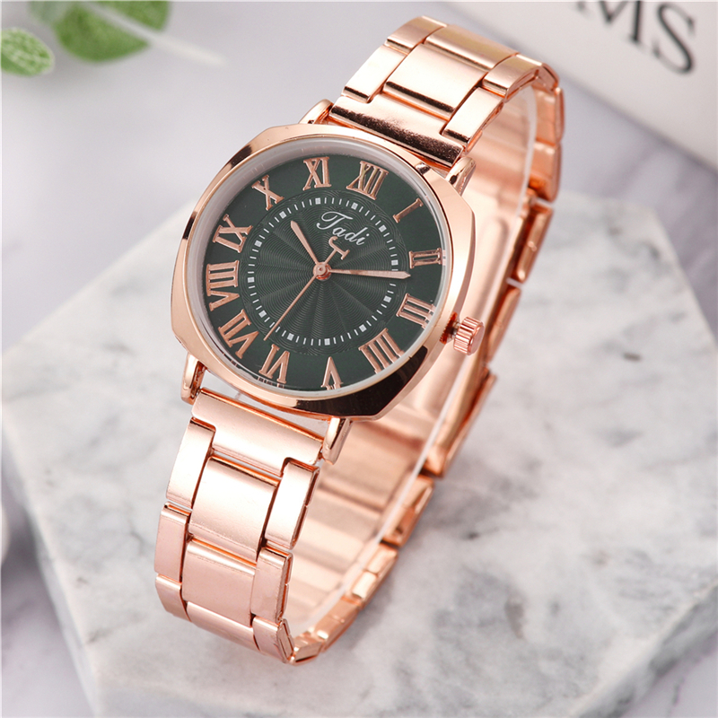 ZOLFA Luxury Gold Stainless Steel Strap Ladies Watches Fashion Round Elegant Womens Quartz Wrist Watch Dress Clocks Ladies Gift Đồng hồ nữ
