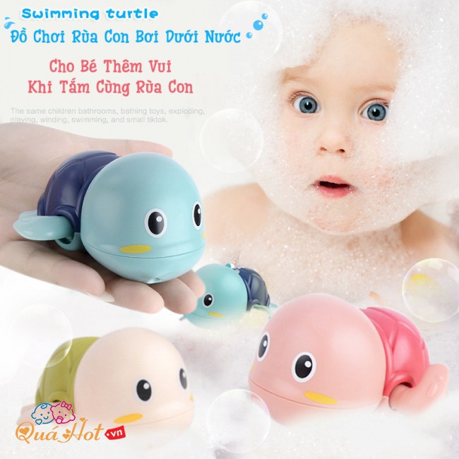Đồ Chơi Rùa Con Bơi Dưới Nước.