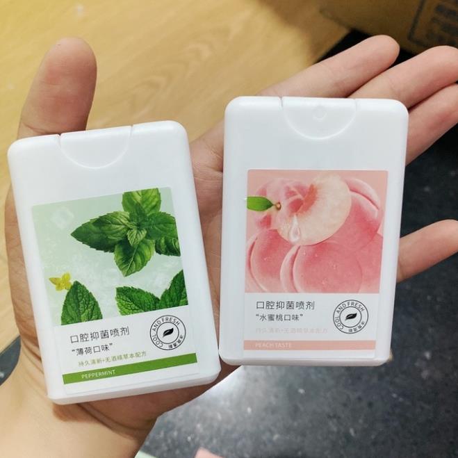 Xịt Thơm Miệng Vị Trái CâyThơm Mát