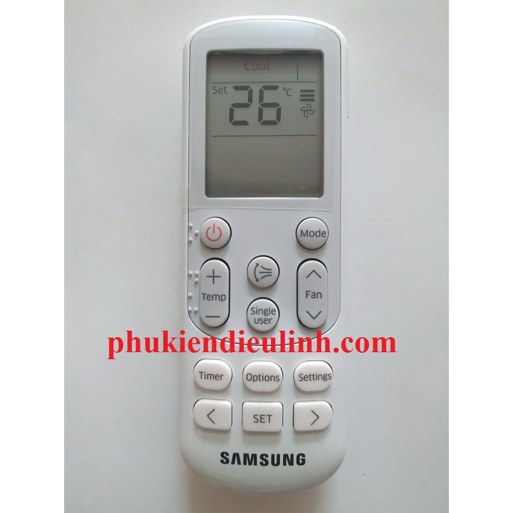 ĐIỀU KHIỂN ĐIỀU HÒA SAMSUNG ĐỜI MỚI.(CHÍNH HÃNG)