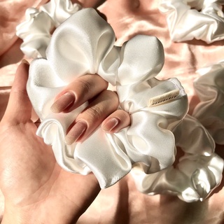 Cột tóc lụa cao cấp - hàng thiết kế - satin scrunchie handmade