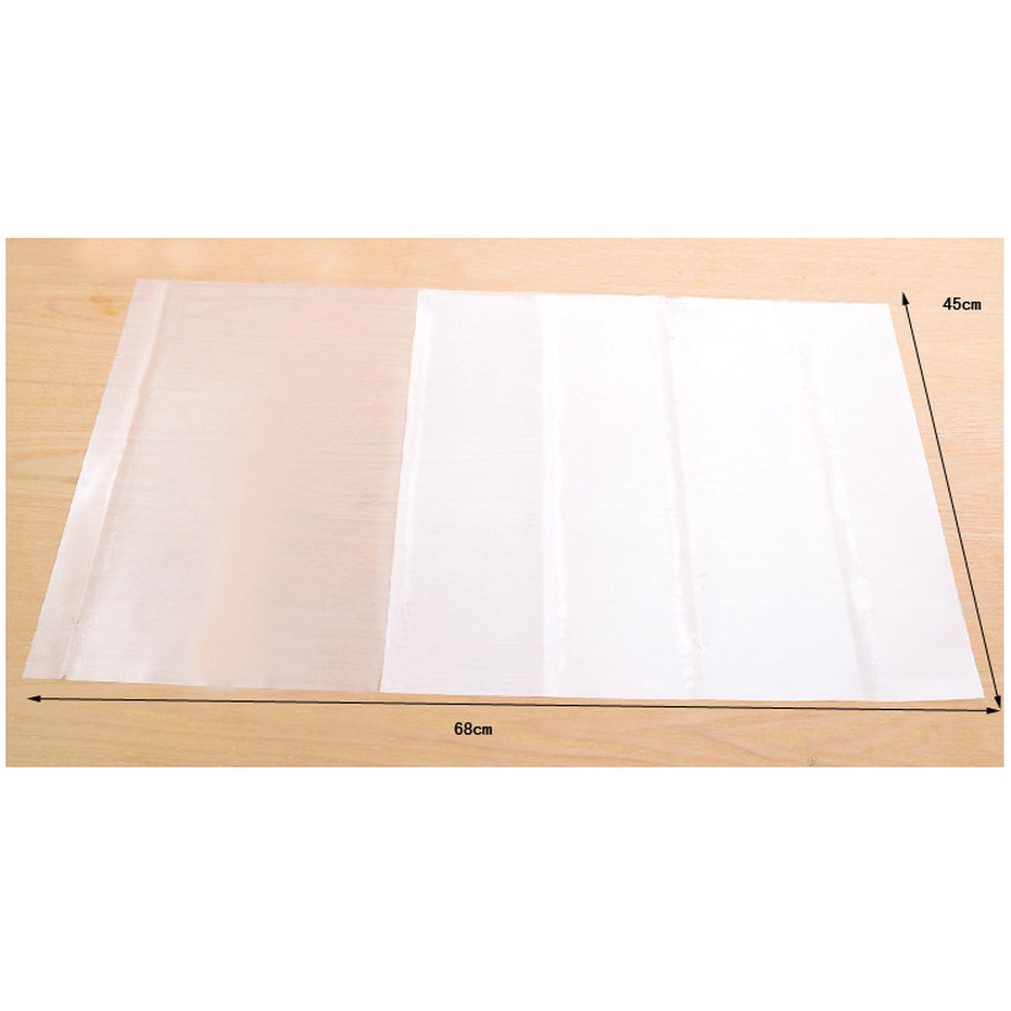 Tấm Giấy dán bếp trong suốt chịu nhiệt, chống bám dầu mỡ 45x70