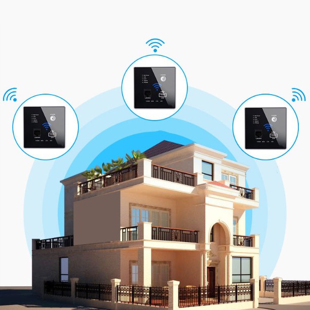 Bộ Phát Wifi Gắn Tường 86mm 300mbps Ap El 220v 2.4ghz | BigBuy360 - bigbuy360.vn