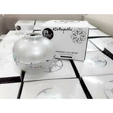 Whitening Face Cream Cavier - kem thạch( tặng kèm mặt nạ ngũ hoa)