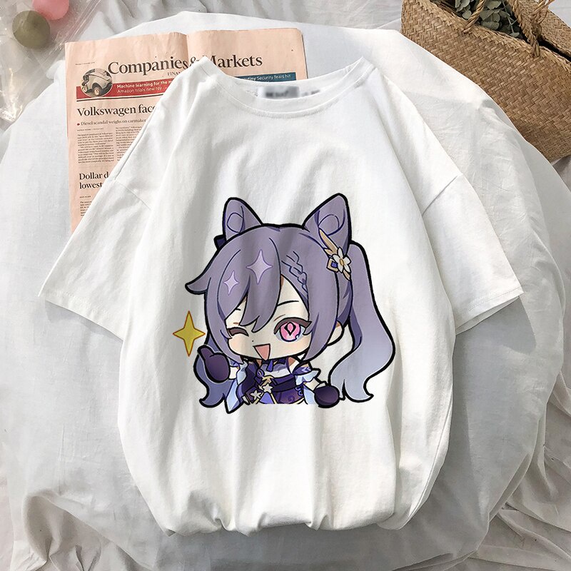 Áo Genshin🔥 BST Áo Phông in hình Anime Game Genshin Impact mẫu mới cực chât