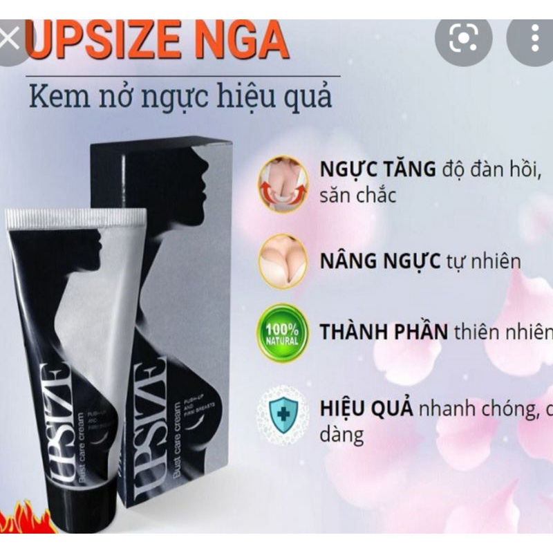 Kem nở ngực Upsize mẫu mã mới 50 ml | BigBuy360 - bigbuy360.vn