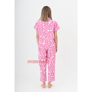 Bộ mặc nhà pijama lụa có bigsize