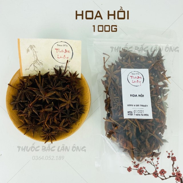 Hoa Hồi 100g (Khô,Thơm Phức)