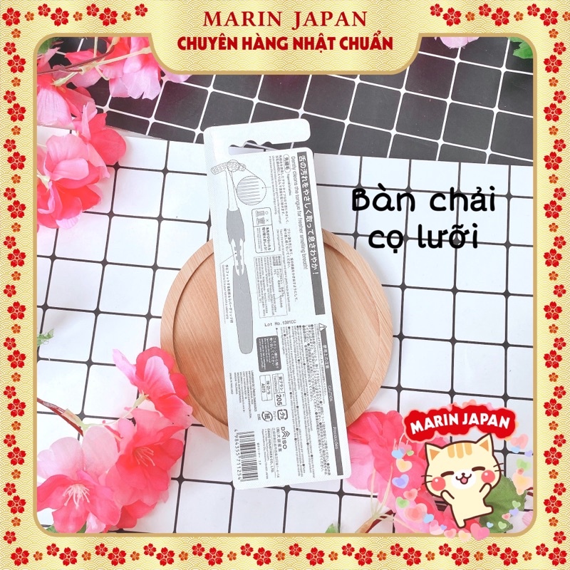 Bàn chải chuyên dụng cạo lưỡi loai bỏ vi khuẩn , mùi hôi miệng Hàng cao cấp Nhật Bản
