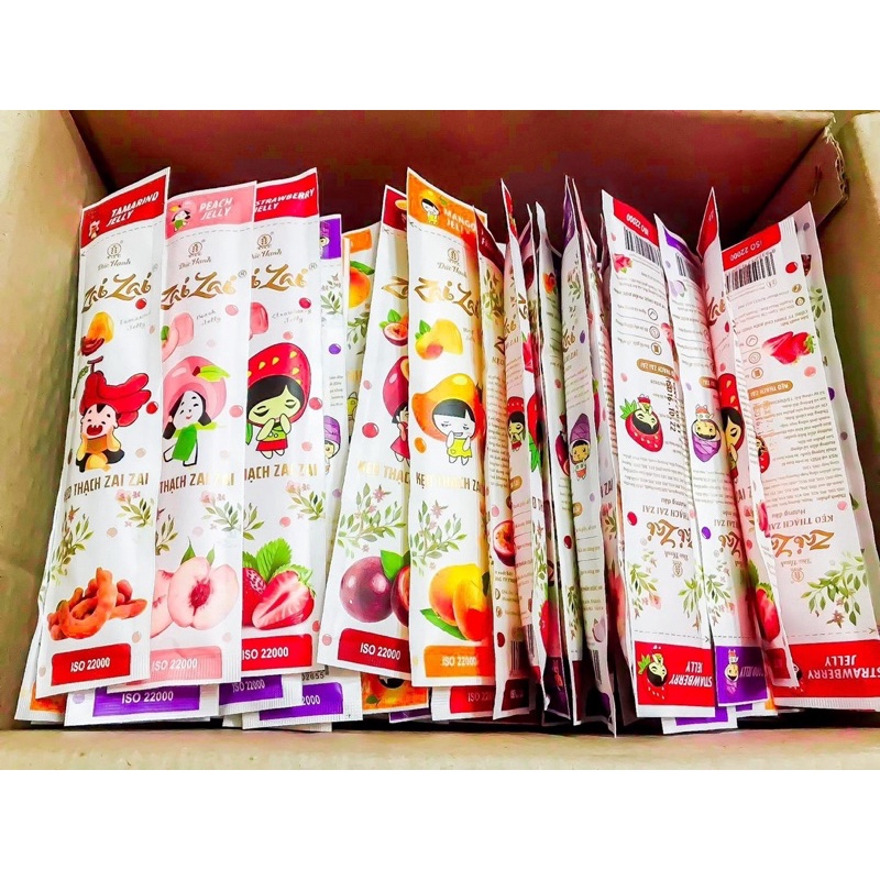 KẸO THẠCH ZAI ZAI ĐỨC HẠNH SIÊU NGON DẠNG THANH