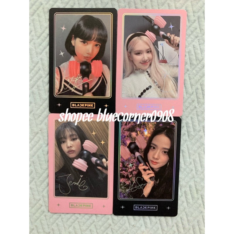 official card (ảnh) BLACKPINK lightstick