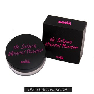 (Tặng Kem nền BB Hàn Quốc) Phấn phủ dạng bột I am Soda 5g LKShop