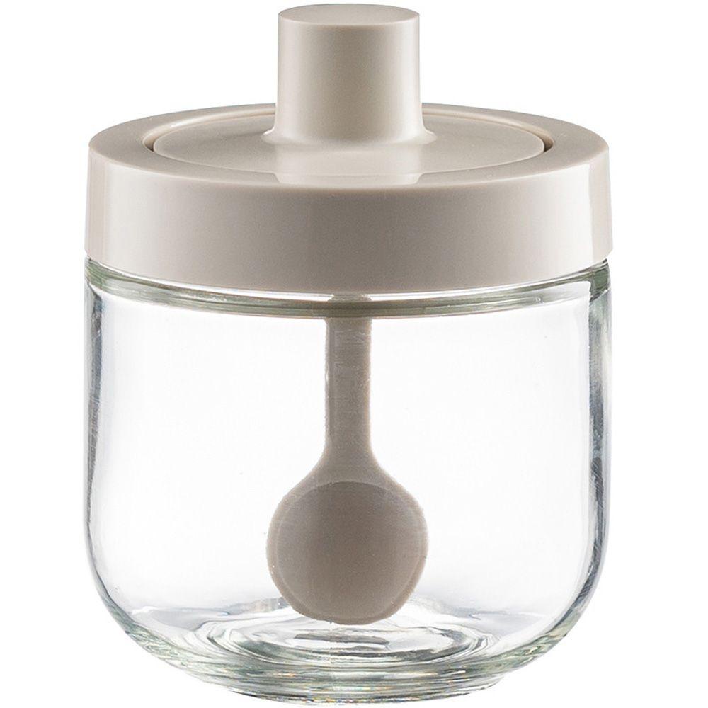 Hũ Đựng Gia Vị Trong Suốt Kèm Muỗng Tiện Dụng Cho Nhà Bếp