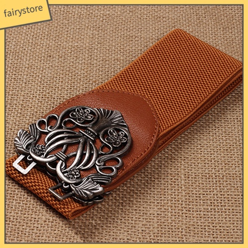 Thắt Lưng Nữ Khoá Hoa Phong Cách Retro