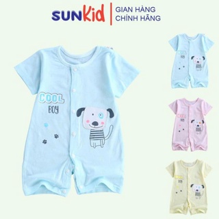 Bodysuit cộc tay cho bé trai, bé gái mẫu mới siêu mát cho bé trai bé gái mặc hè thu C9433
