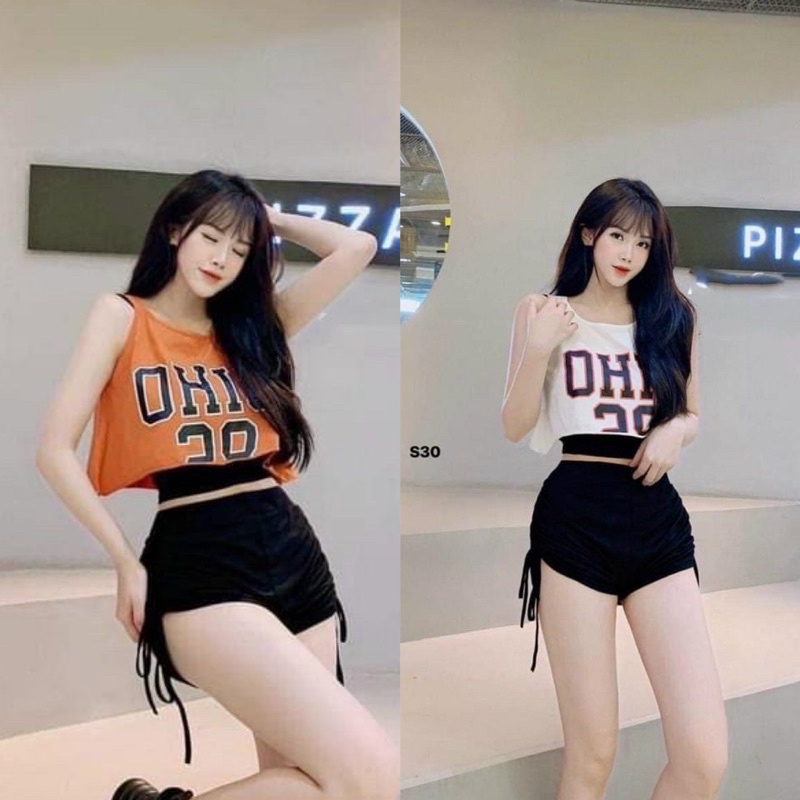 Set 3 món thể thao , chất thun cotton mềm mịn, dày dặn