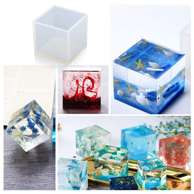 Sa Bộ Khuôn Silicon Làm Đồ Trang Sức Epoxy Resin