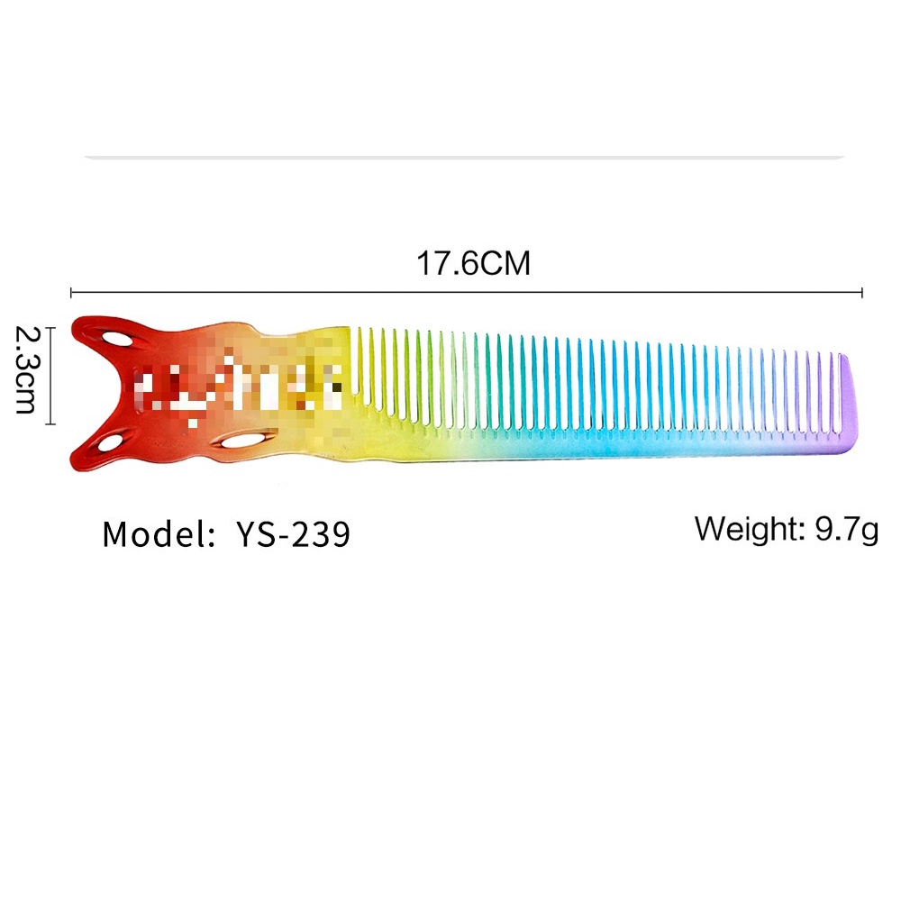 Lược cắt tóc nhật bản YS 7 màu, lược tỉa layer siêu hot