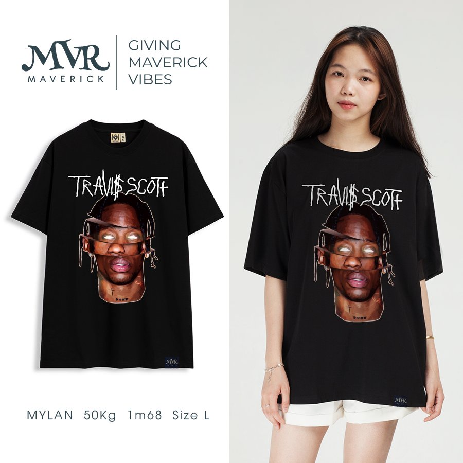Ao thun nam nữ Hip hop cực ngầu MVR size rộng tee Mỹ BB4086