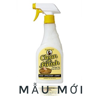 Dung dịch lau sạch nội thất đa năng (gỗ, nhựa, vải, nỉ) Howard Clean-A-Finish 473ml