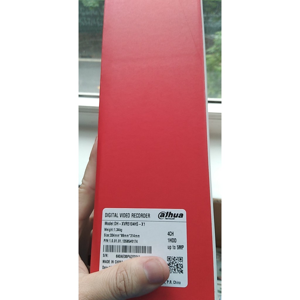 Đầu ghi 4 kênh HDCVI Dahua XVR5104HS-X1 XVR5104 5104HS