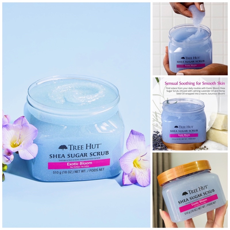 Nuối Tắm Tẩy Tế Bào Chết Gây Nghiện Tree Hut Body Scrub