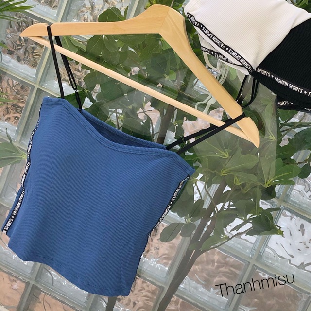 Áo bra dây mảnh bra 2 dây co giản tốt 2056