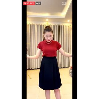 Áo len hến Y2