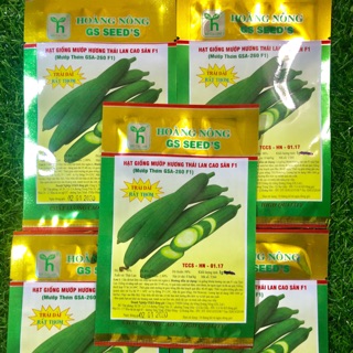 SET 5 GÓI HẠT GIỐNG MƯỚP HƯƠNG THÁI LAN CAO SẢN F1 (Mướp thơm GSA-260 F)