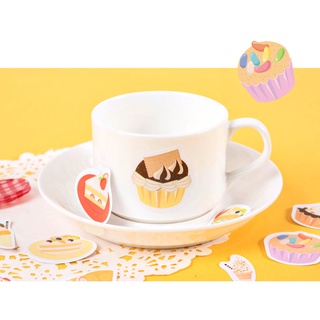 Set 45 Miếng Dán Trang Trí Sổ Tay Nhật Ký Diy