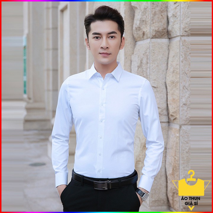 Áo sơ mi nam dài tay form chuẩn đẹp