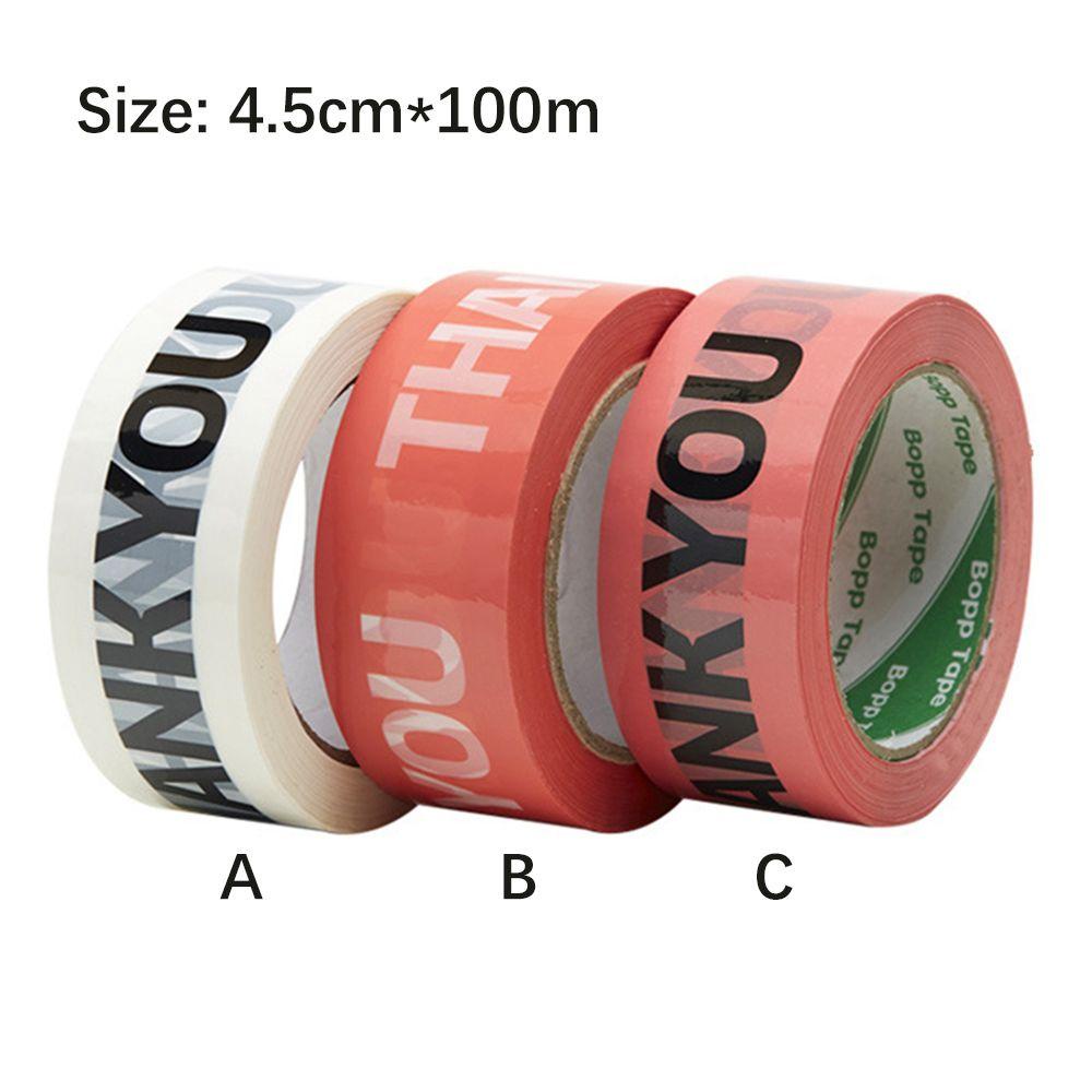 Cuộn Băng Keo Dán Hộp Quà Cảm Ơn Chất Lượng Cao
